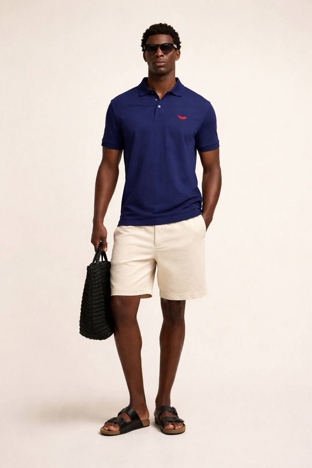 Polo piquet Navy Essential